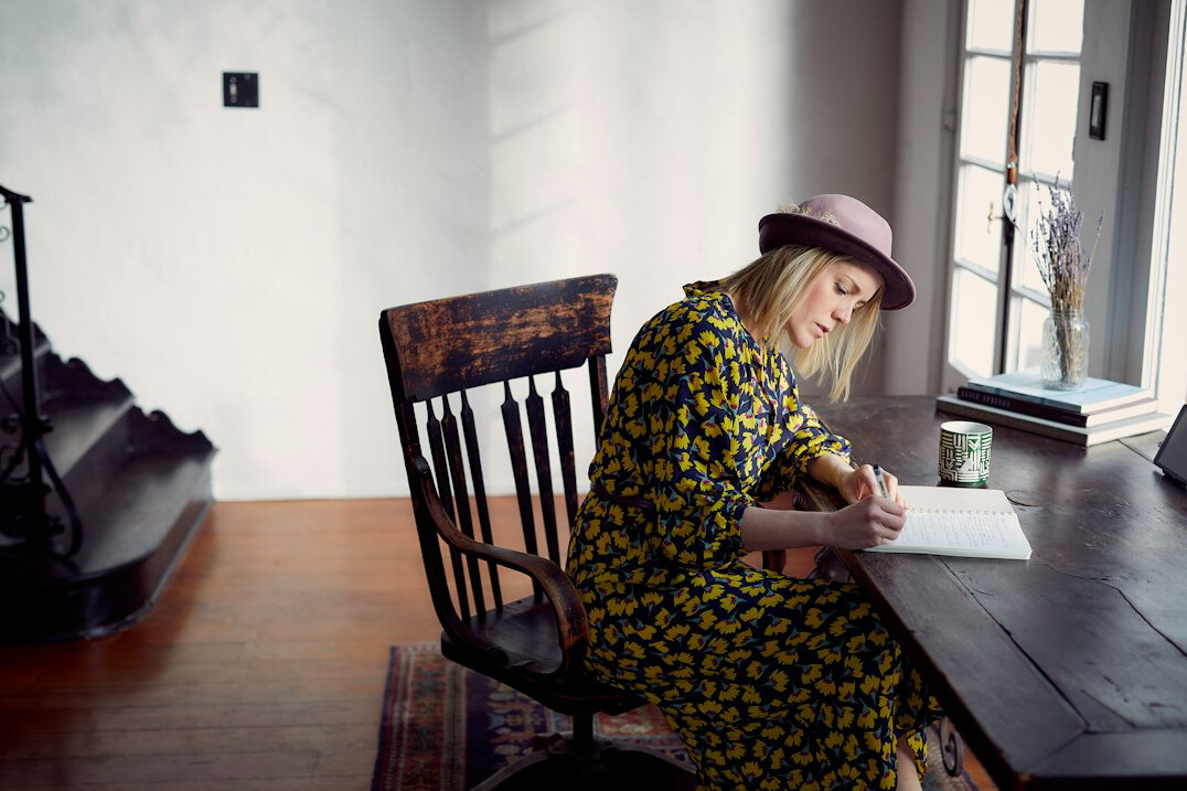 mystery author writing