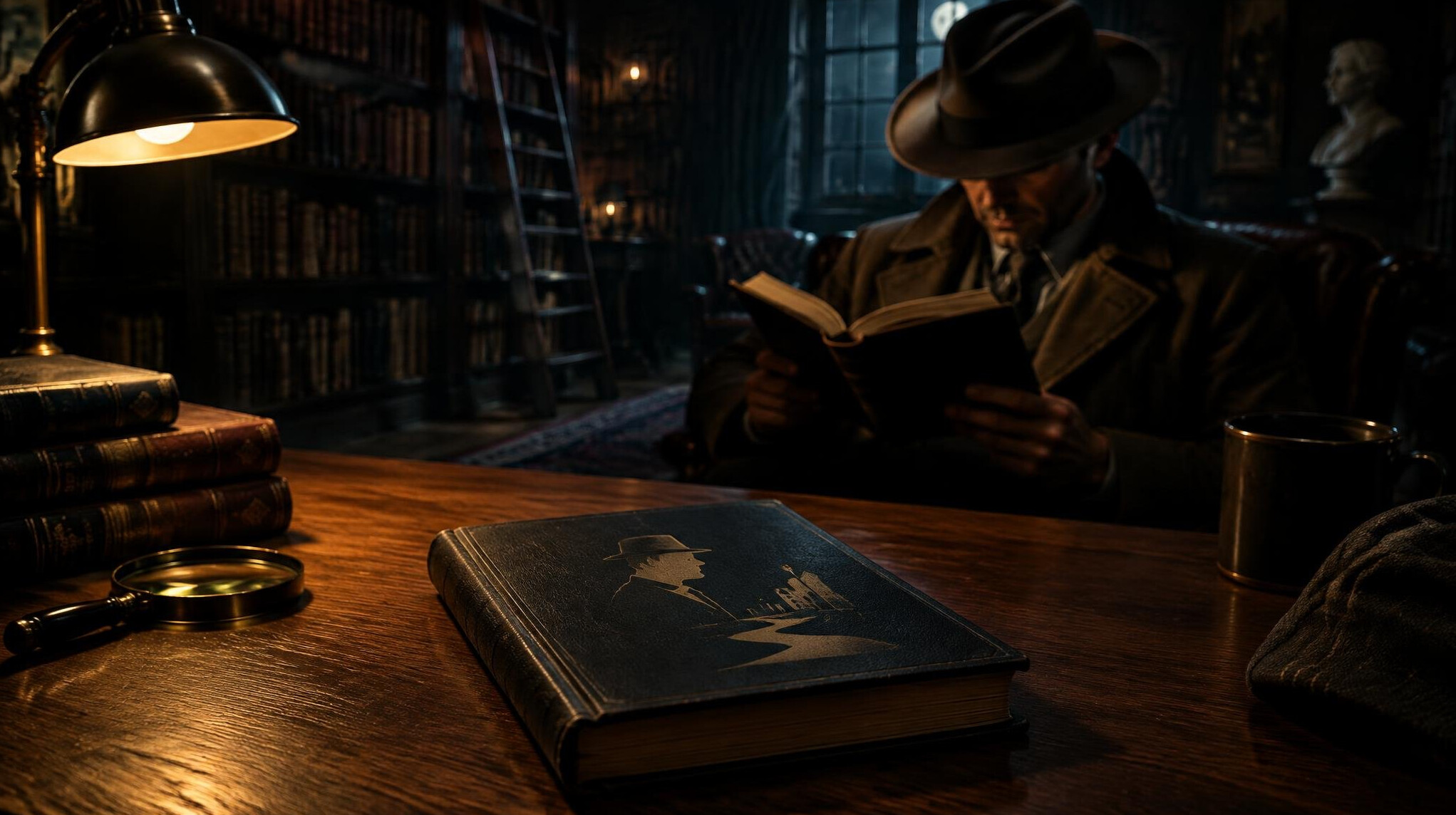mystery book cover